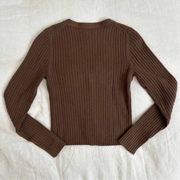 Wilfred brown cardigan - Picture 3 of 4
